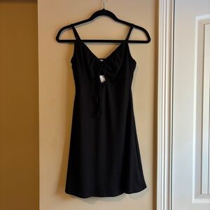 Topshop Black Mini dress with cutout